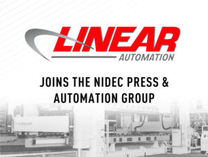  Linear Automation Joins Nidec Press & Automation Group 